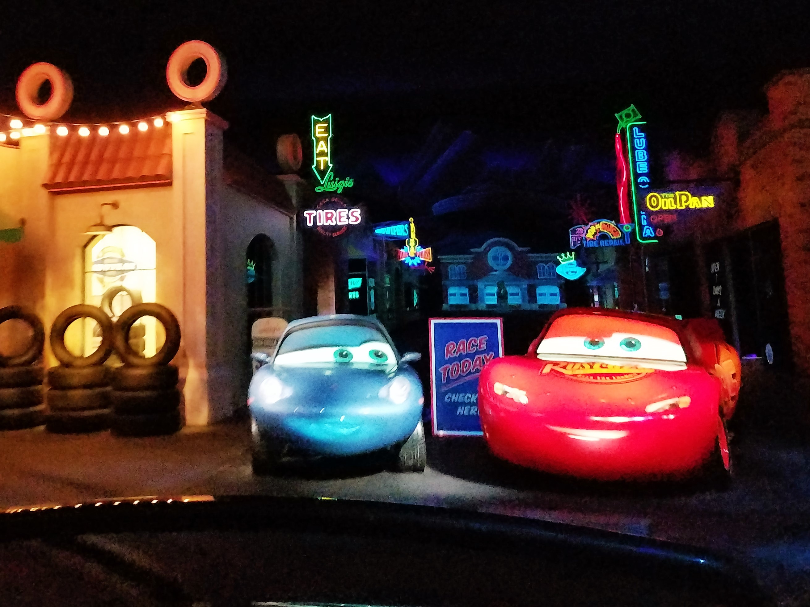 Radiator Springs Racers Disney California Adventure